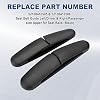 FEXON 52108410505 y 52108410506 Guía de cinturón de seguridad - Negro | Compatible con BMW E36 Z3 Roadster/M Roadster 1997-2002 5