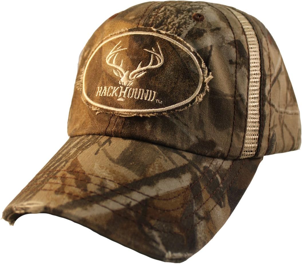 RackHoundMen's Camo Hunting Cap - Hardwoods Camo