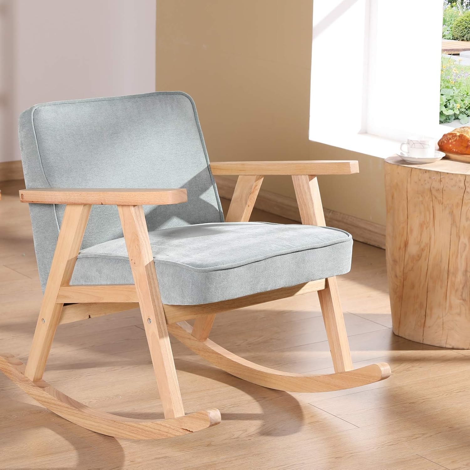 Amazoncom Cimota Green Rocking Chair Modern Chenille Accent Chair Upholstered Rocker Armchair Comfy Lounge Chair With Solid Wood For Indoor Living Room Bedroom Kitchen Dining Amazoncom Cimota Green Rocking Chair Modern Chenille Accent Chair Upholstered Rocker Armchair Comfy Lounge Chair With Solid Wood For Indoor Living Room Bedroom Kitchen Dining