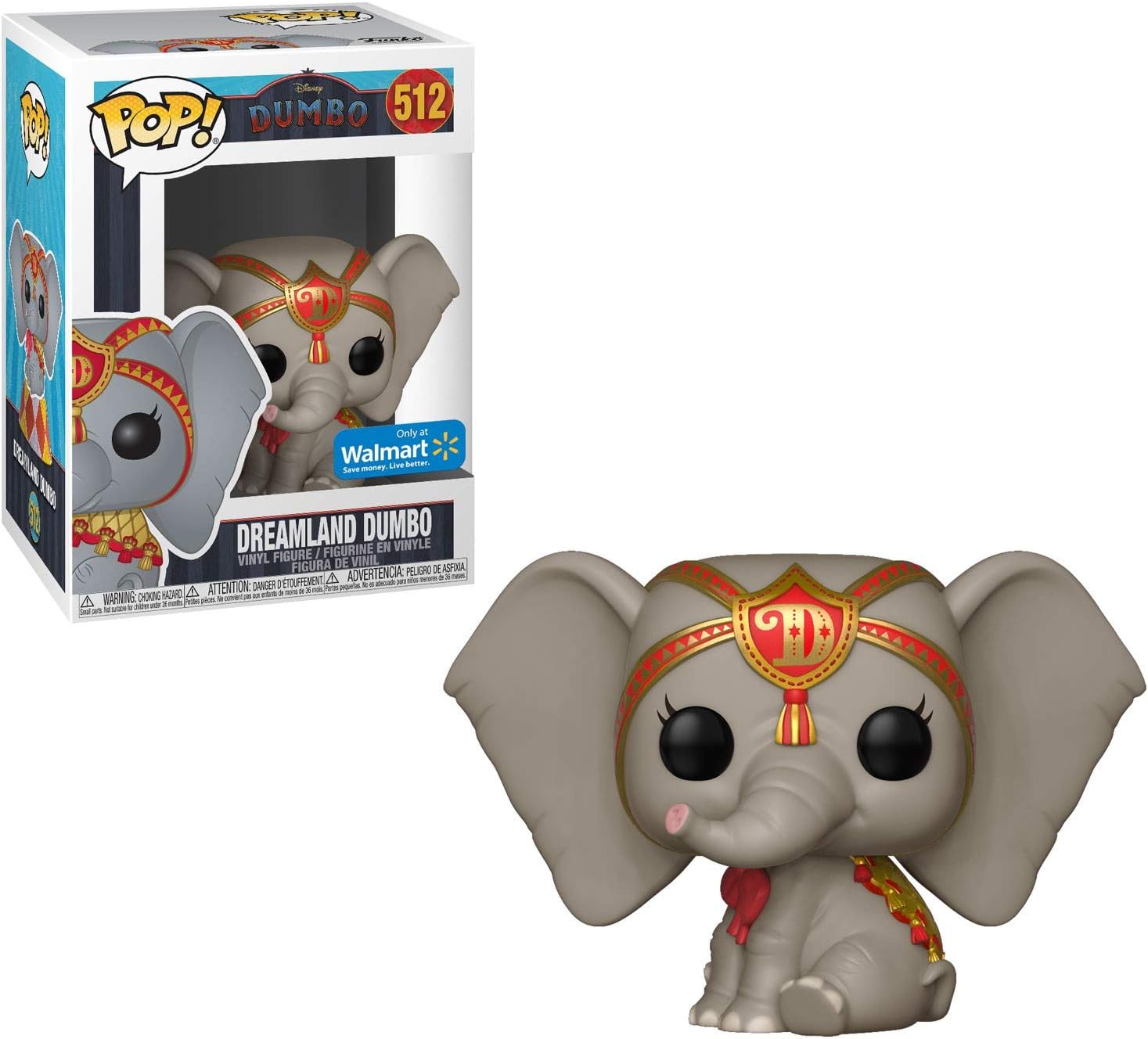 Funko Pop! Disney: Dumbo (Live) - Red Dreamland Dumbo (Exclusive)
