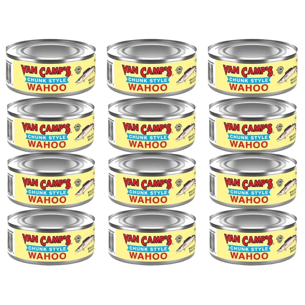 Buy Van Camp's Wahoo, Wild Caught, Chuck Style, Canned Fish, 140