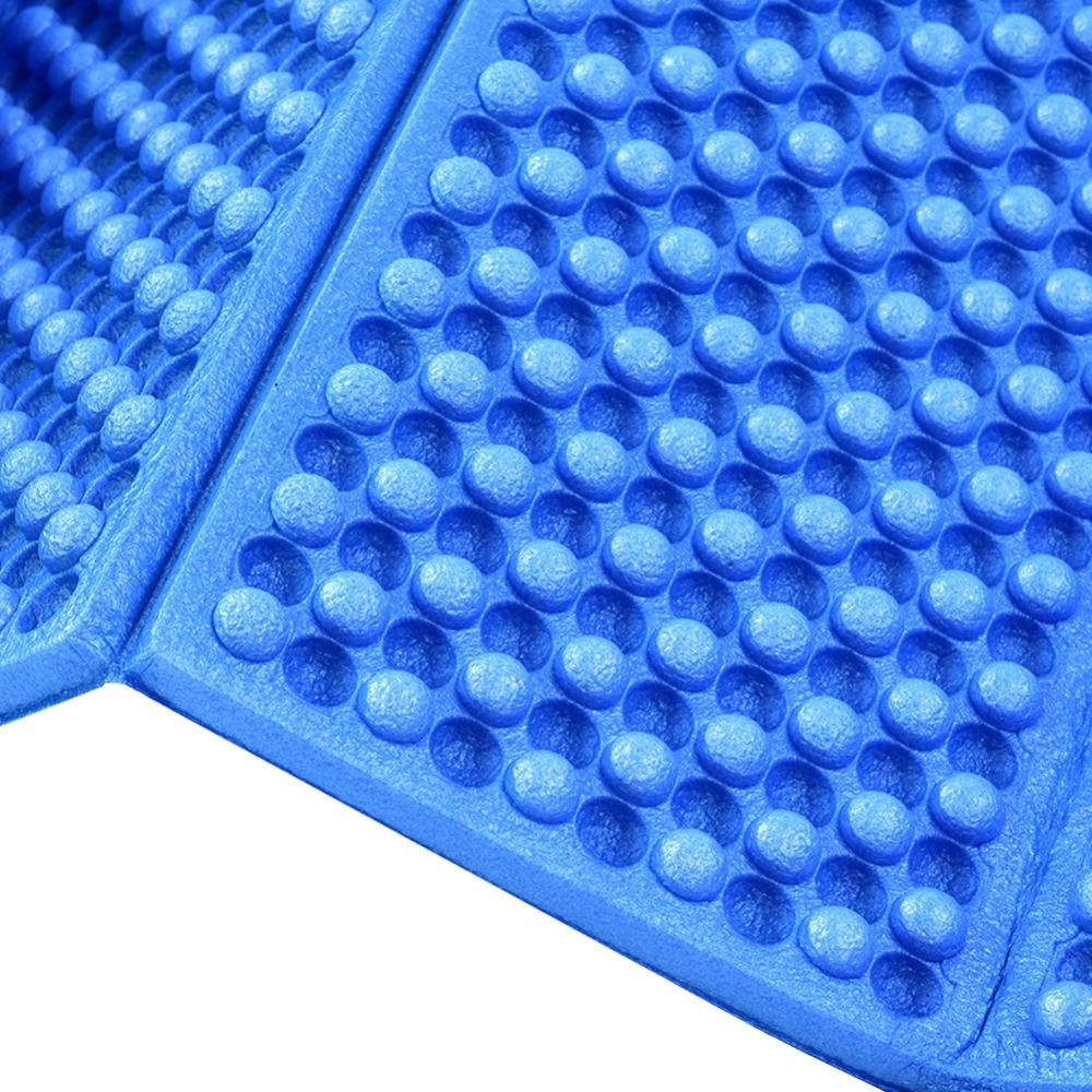 VGEBY Folding Camping Mat, Waterproof XPE Foam Sleeping Pad Beach Tent Cushion Seat Mat for Camping Hiking Travel(Blue) Foam Sleeping Pad Foam Sleeping Pad Foam Sleeping Pad Camping Mattress Pad