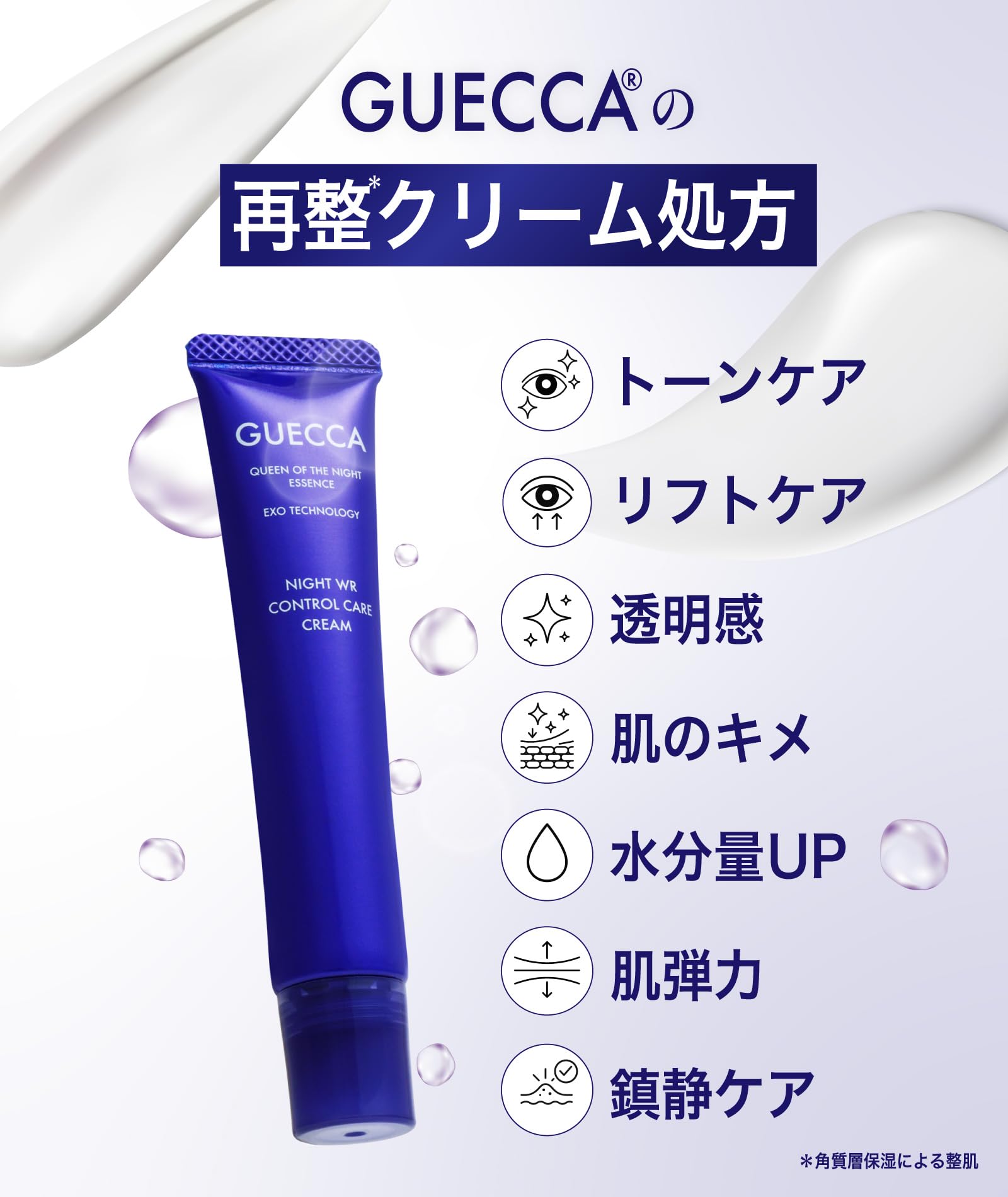 Amazon | 【ベスコス】アイクリーム レチノール 18g GUECCAゲッカ ハリ