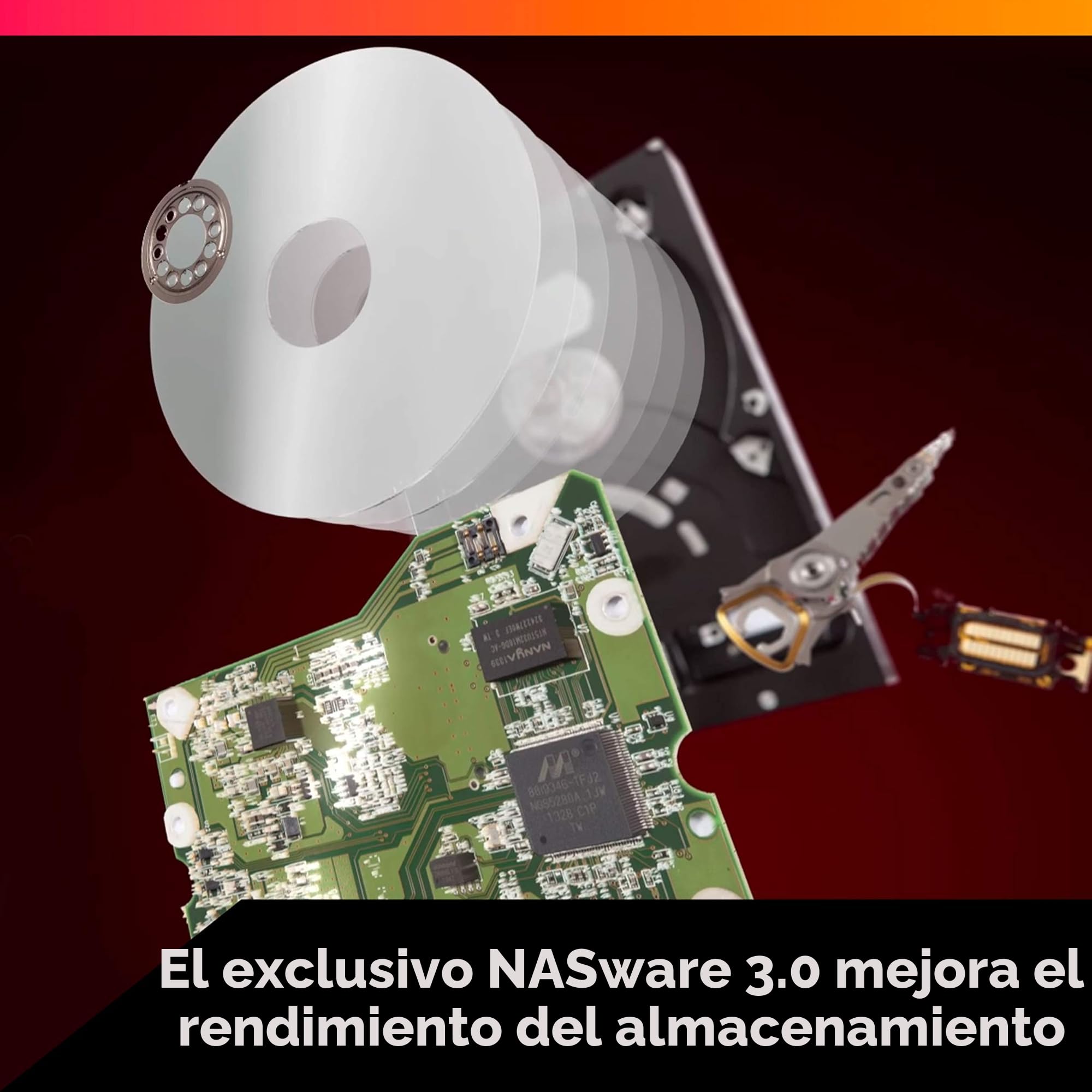 Amazon.com: Western Digital Disco duro interno WD Red Pro NAS de