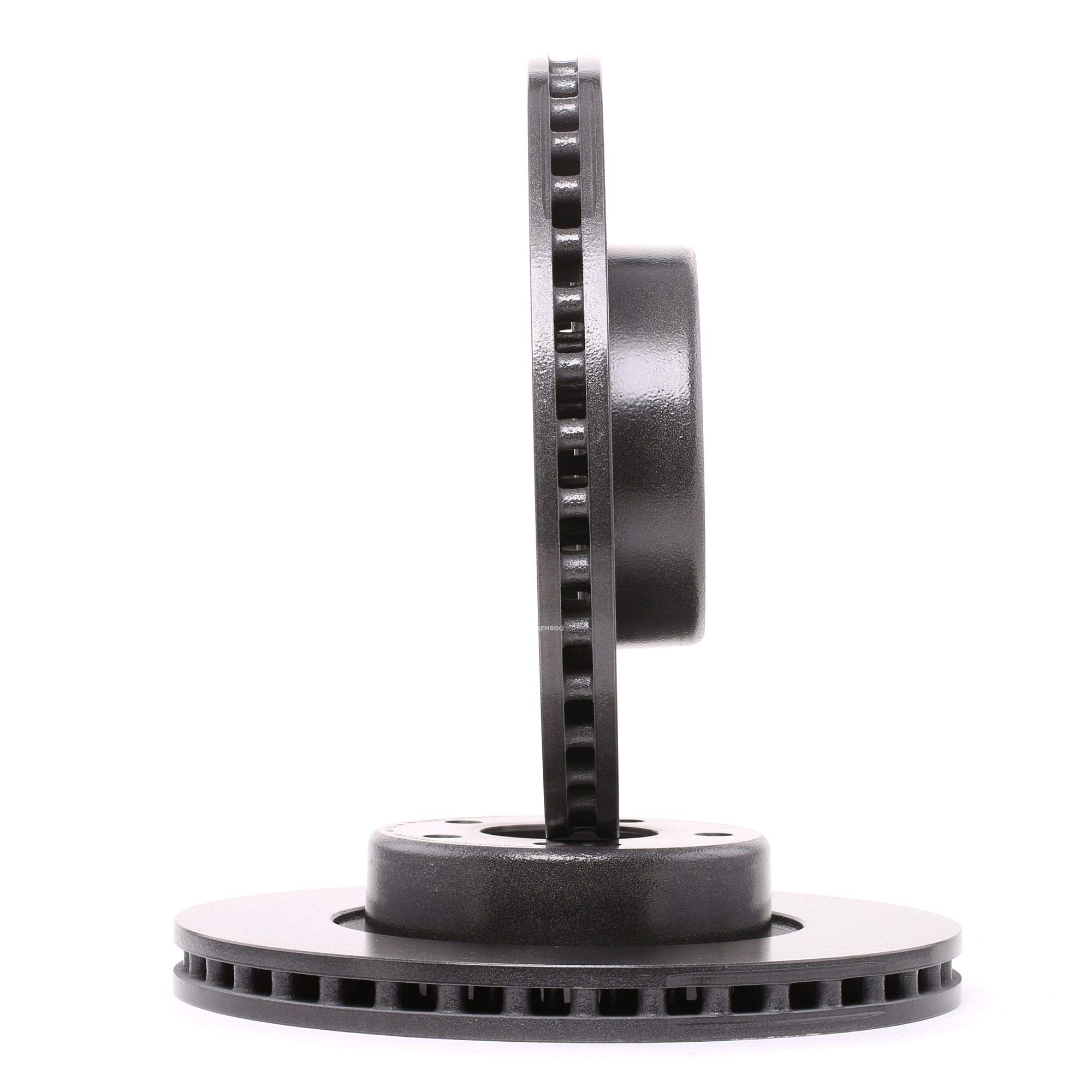 2x BREMBO Disco freno Anteriore Ø305mm Altezza: 63mm Spessore: 28mm ventilazione interna disco del freno a due pezzi Tazza del disco del freno in acciaio 09.D526.13 Compatibilità con MERCEDES-BENZ