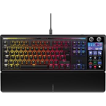 Corsair Galleon 100 SD RGB Mechanical Wired Gaming Keyboard | QWERTZ DE, Stream Deck Integration, MLX Pulse Hot-Swap Key Swit
