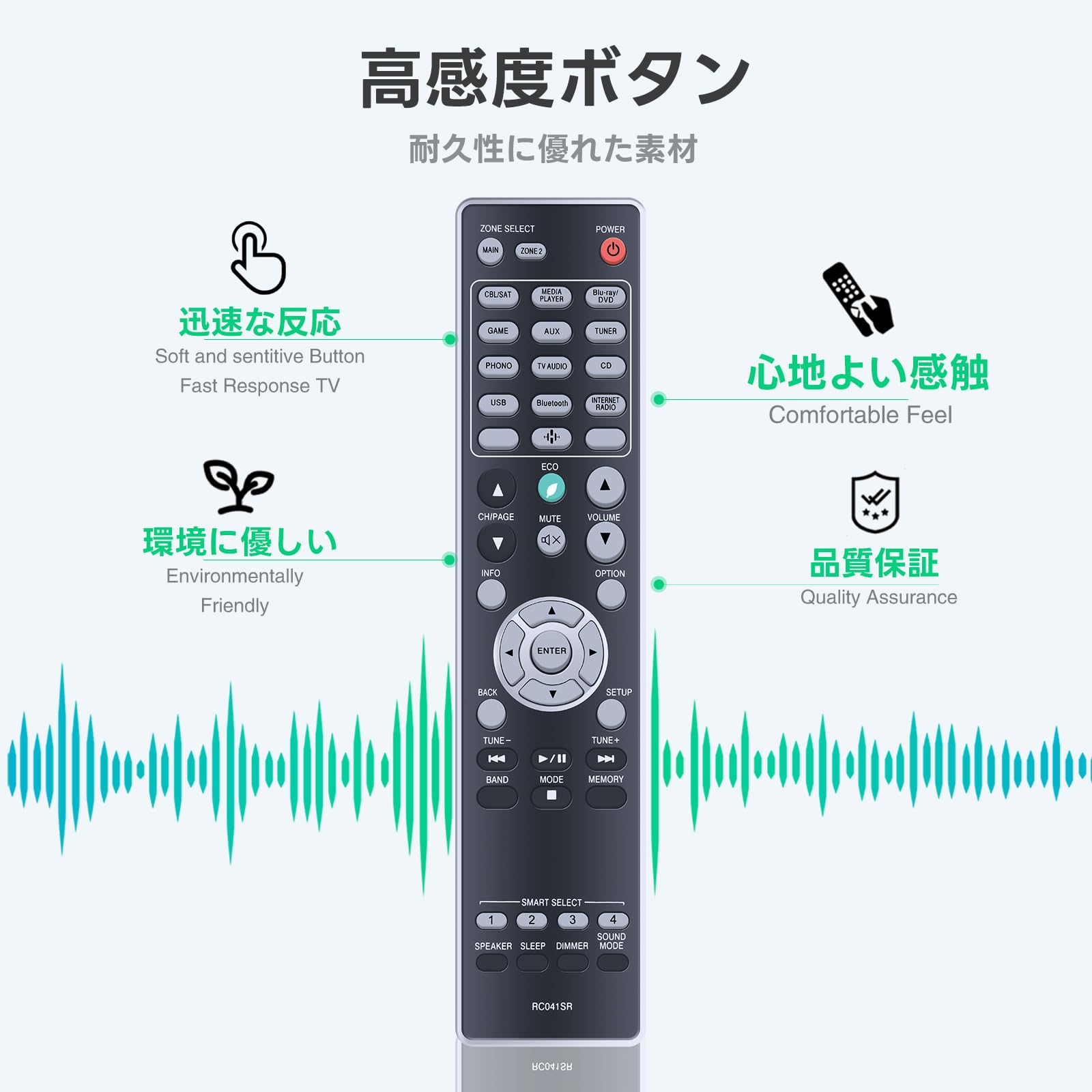 Amazon | AVレシーバーリモコン RC041SR for Marantz マランツリモコン