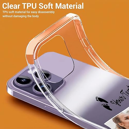 Miniatura 3 de Personalized TPU Soft Phone Case for iPhone 17161514131211 Pro Max Mini XR XS X - Custom Picture Case, Valentine's, Christmas, Birthday Gift for