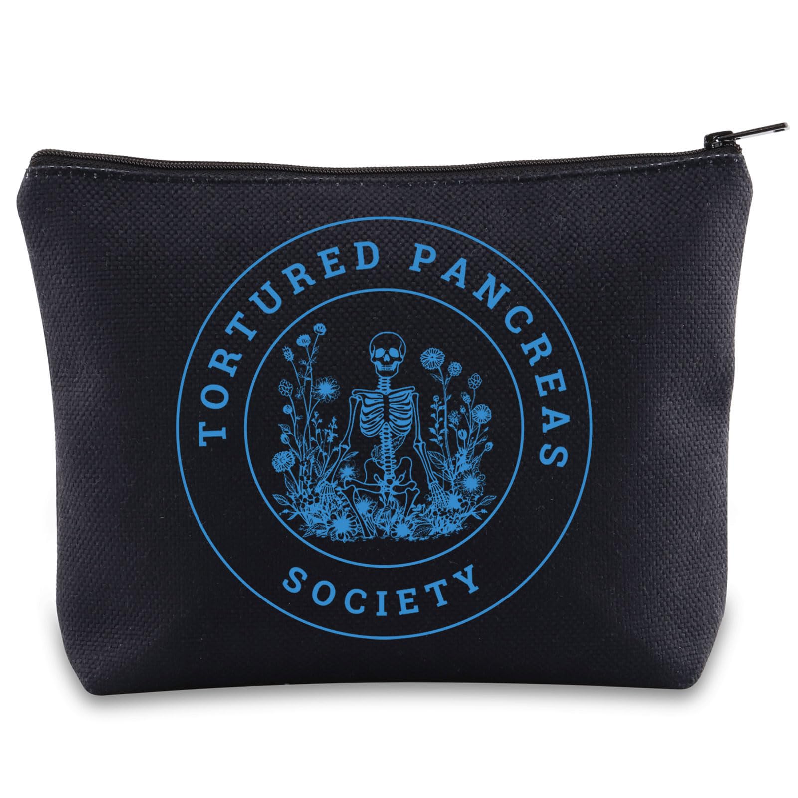 Type 1 Diabetes Awareness Makeup Bag Diabetic Survivor Gift Tortured Pancreas Society Gifts Diabetic Gift (Pancreas UK)
