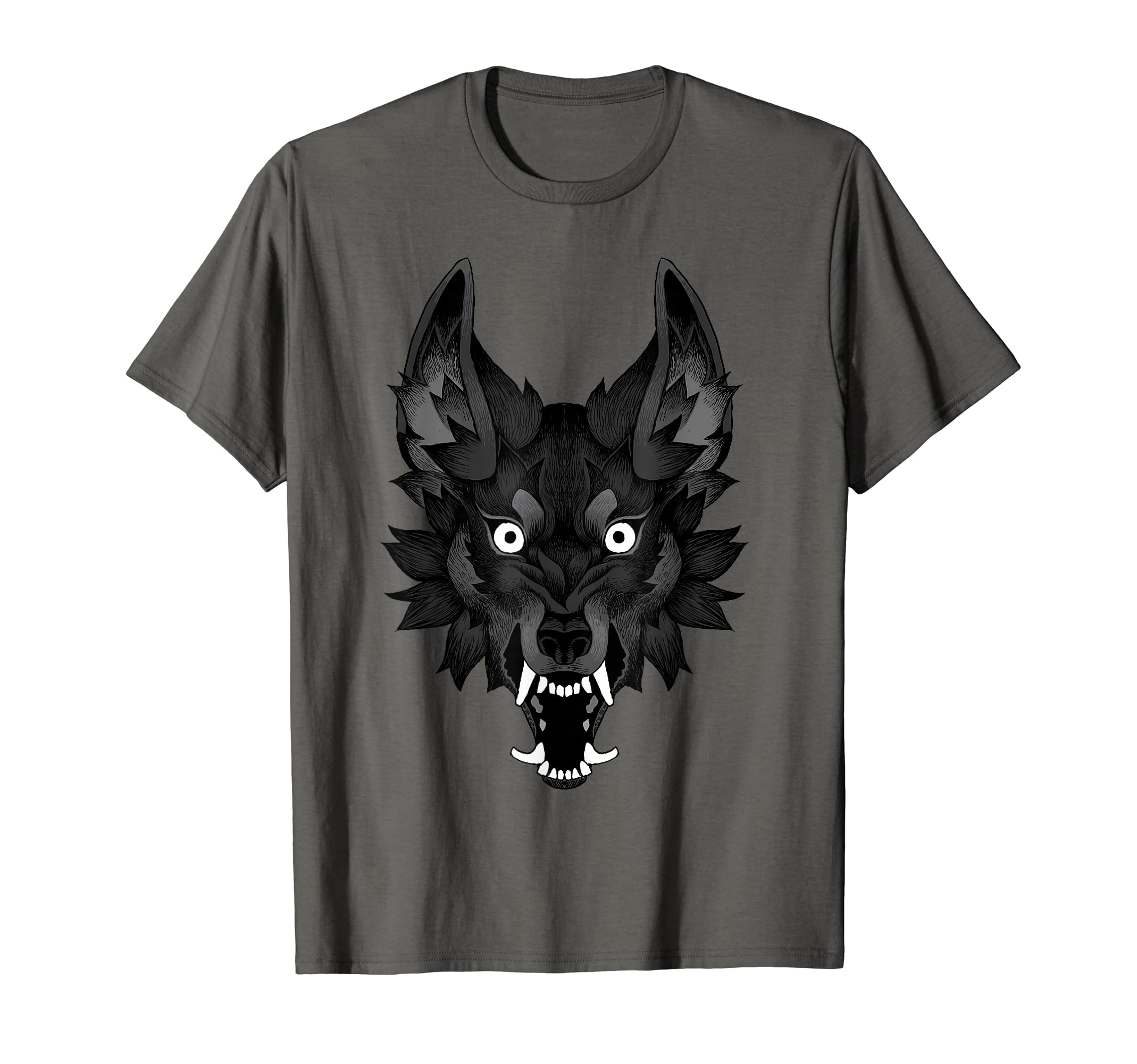 Snarling Wolf Dog Beast T-Shirt
