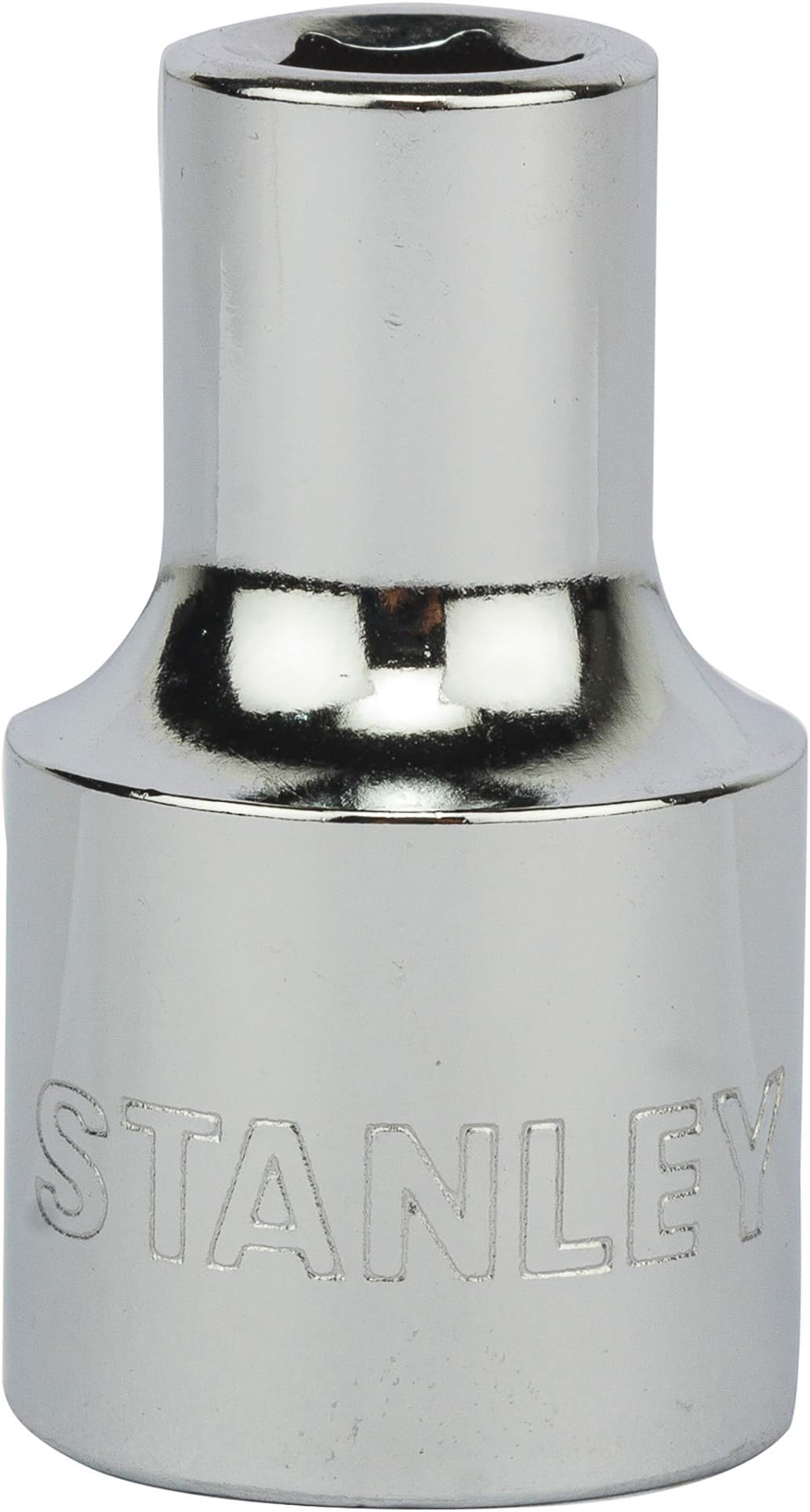 1-86-508 Chrome Vanadium Steel 6 Point Standard Socket 1/2 inch 8 mm Silver