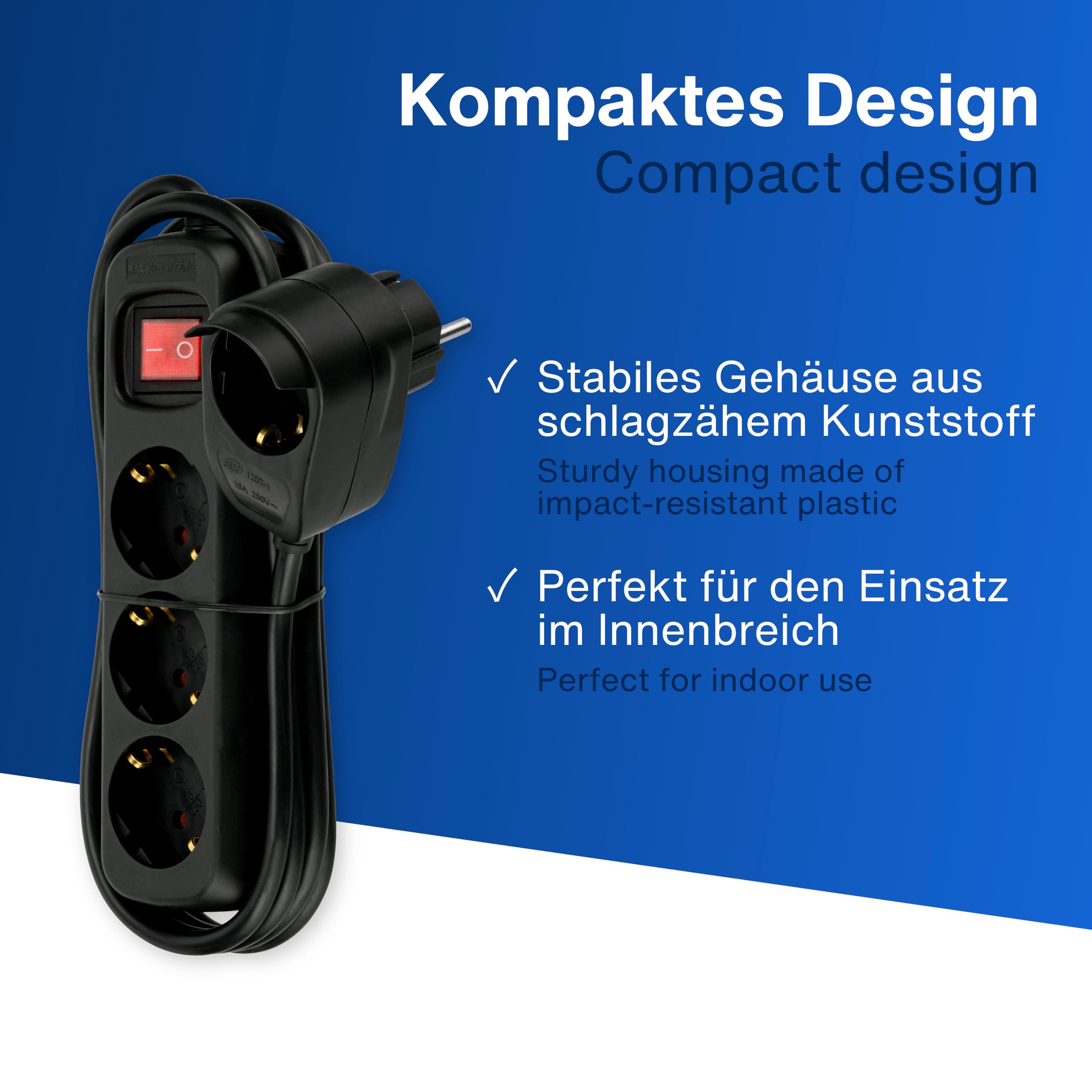 REV Ritter 12392514 - Enchufe Schuko