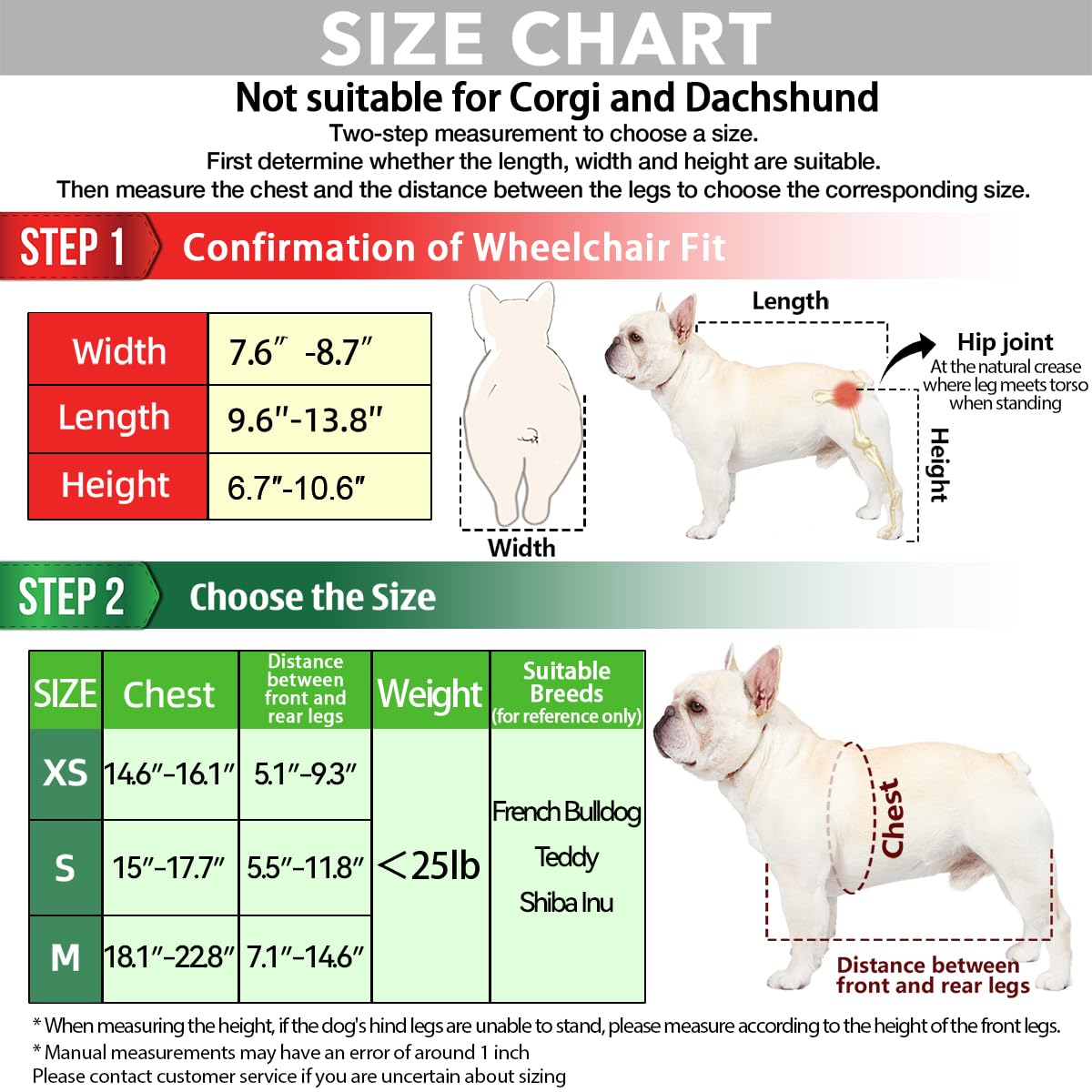Arnés para silla de ruedas para perros para patas traseras, accesorios de repuesto para silla de ruedas para perro, ropa suave y transpirable para perros