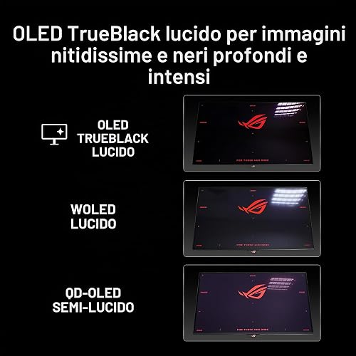 ASUS ROG Swift PG32UCWM, Écran Gaming, 32" 4K 240Hz, OLED, DP 2.1, USB-C - 3