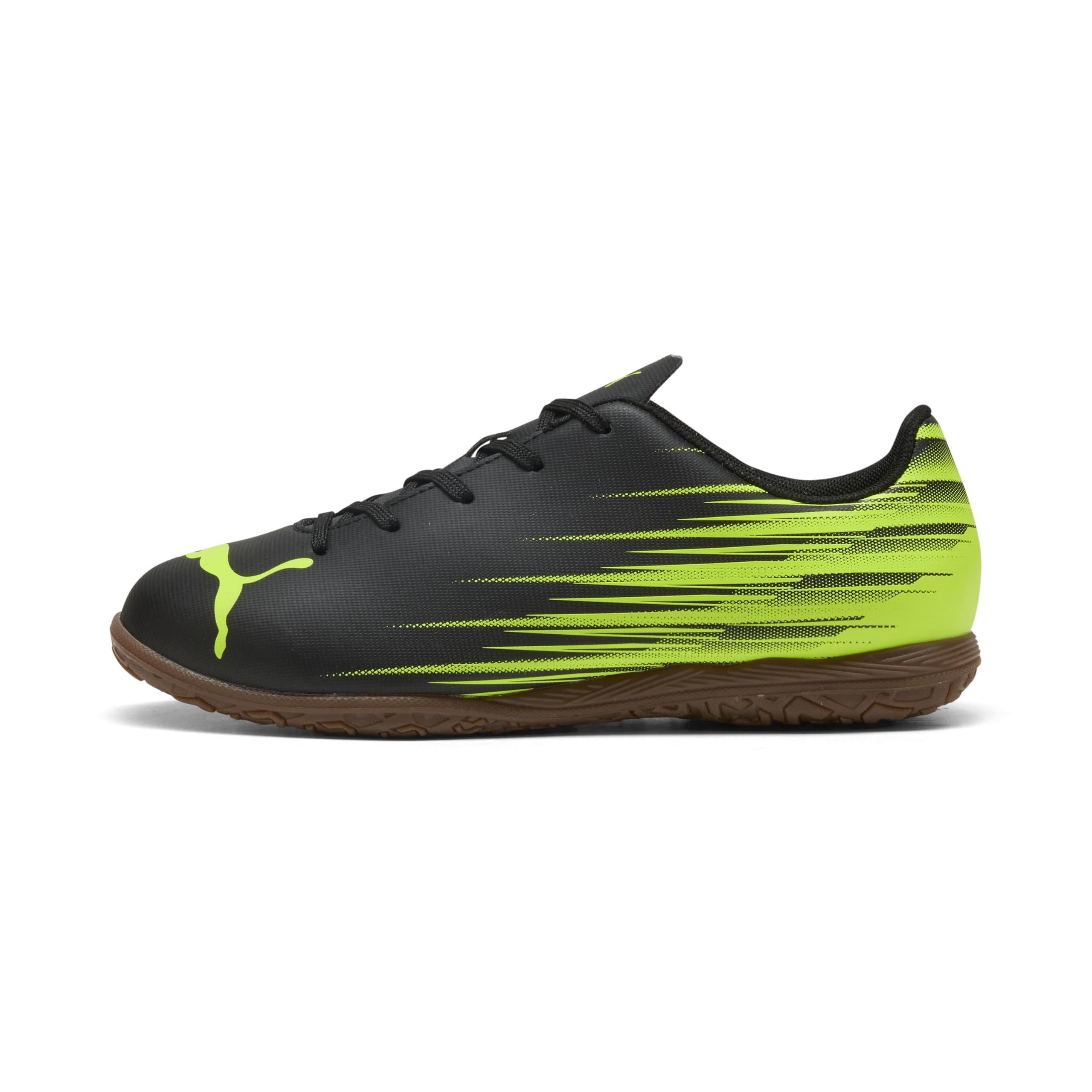 Puma ATTACANTO II IT JR buty piłkarskie, czarno-limonkowe, 35 EU