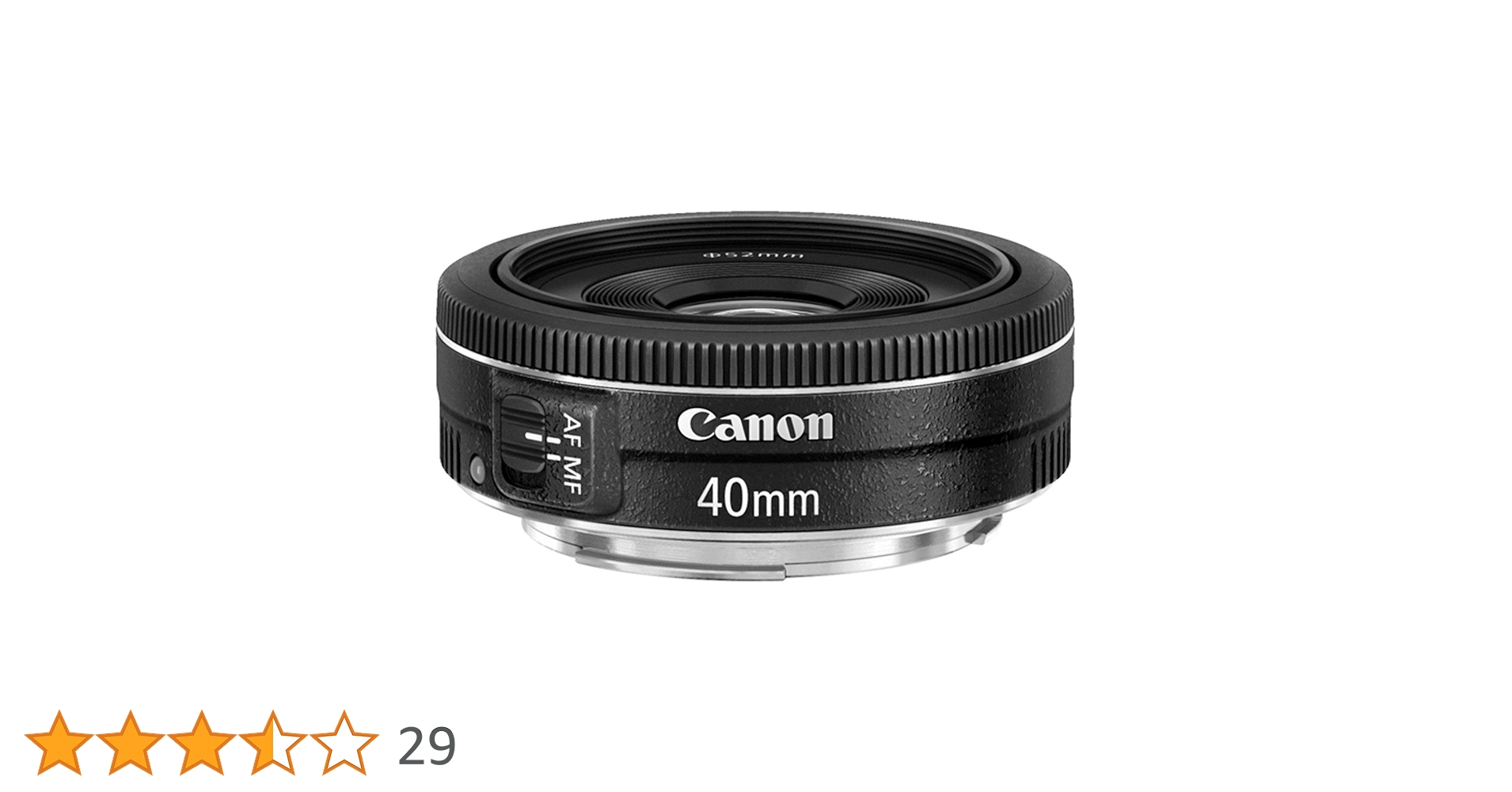 Amazon.co.jp: Canon EF 40mm f/2.8 STMレンズ - 固定(認定再生品