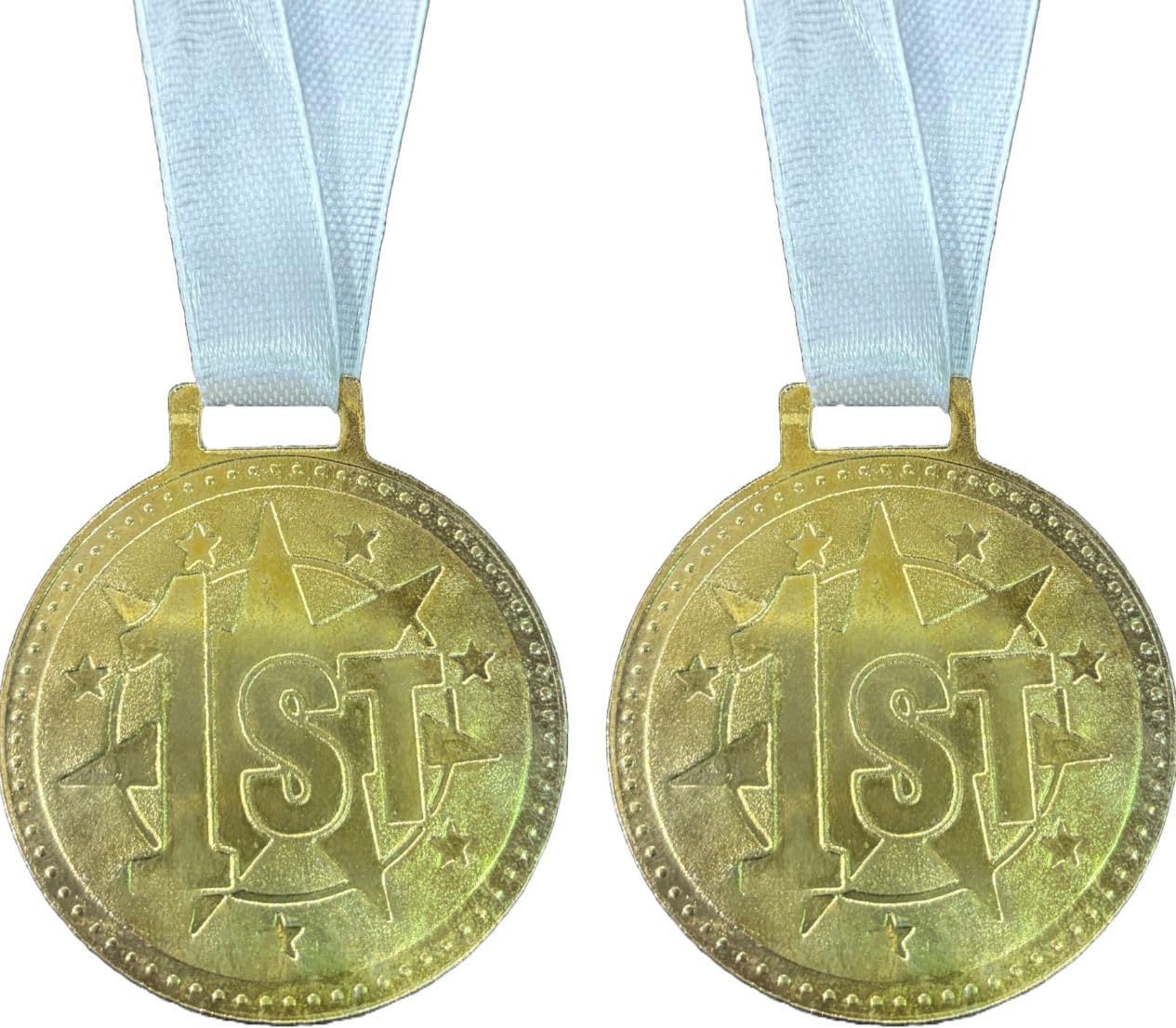 YMD Medals for School Competition Sports Event 2 Gold No. 2 Inch White Strip Medal (2 inch)-picture-25