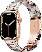 Vista 235 de Lightweight Resin Band For Apple Watch Series 11 10 SE 9 8 7 6 5 4 3 2 1 Ultra 3 2, Fashion Adjustable Replacement Strap for iWatch Bands 38mm 40mm