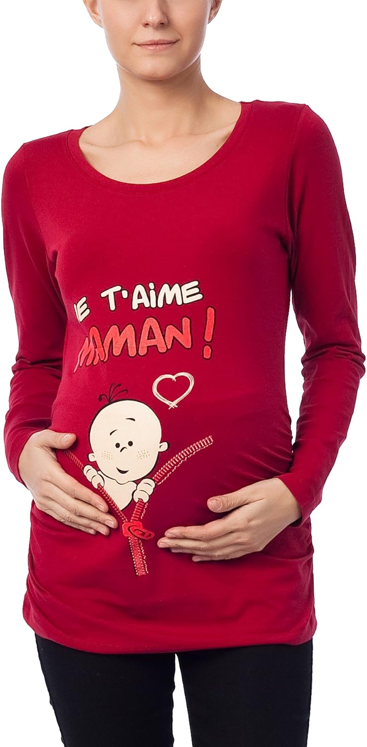 Regalo Compleanno Incinta Toccare Pancia Domande Gravidanza Maglietta - Foto 12