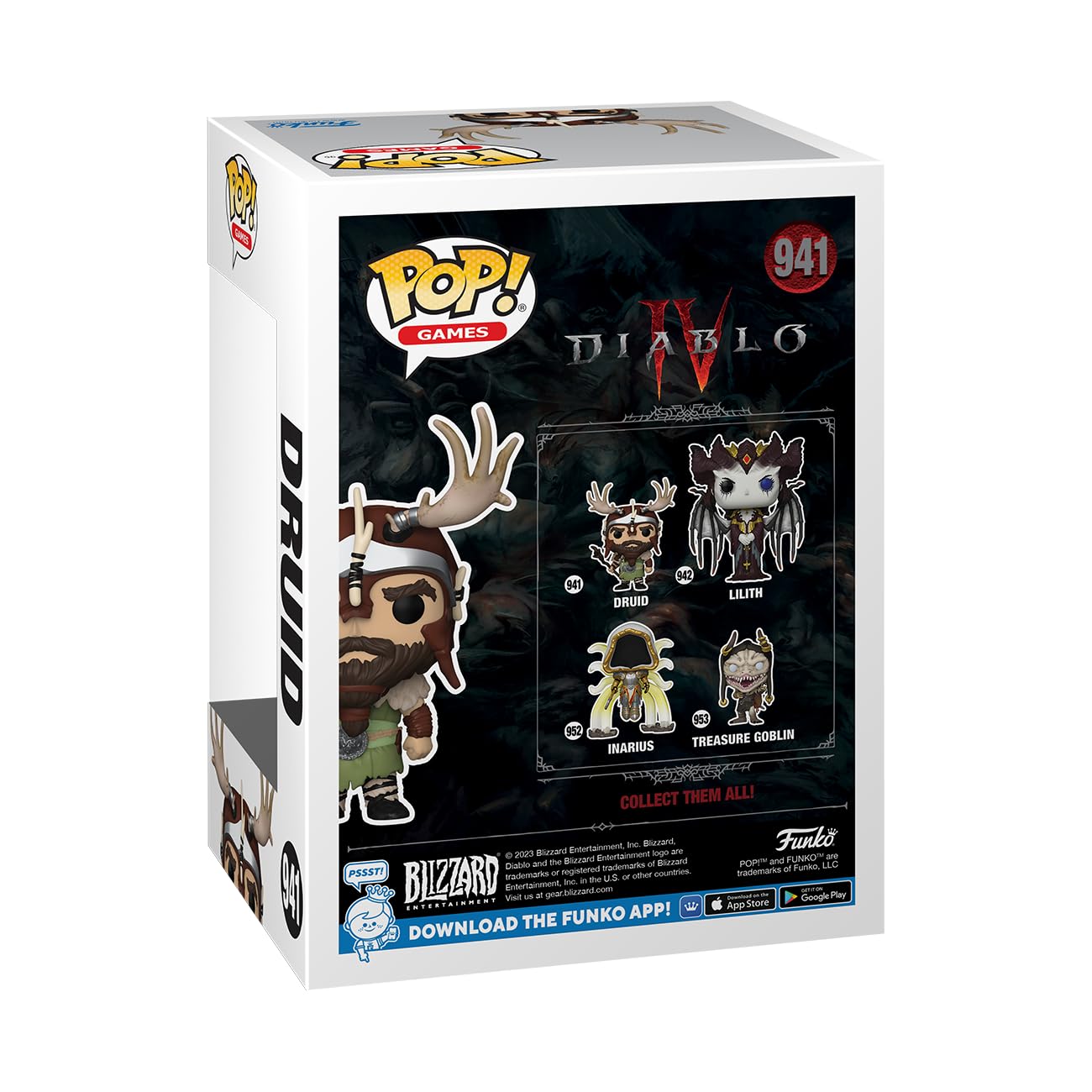 Funko Pop! Games: Diablo IV - Druid : Amazon.sg: Toys