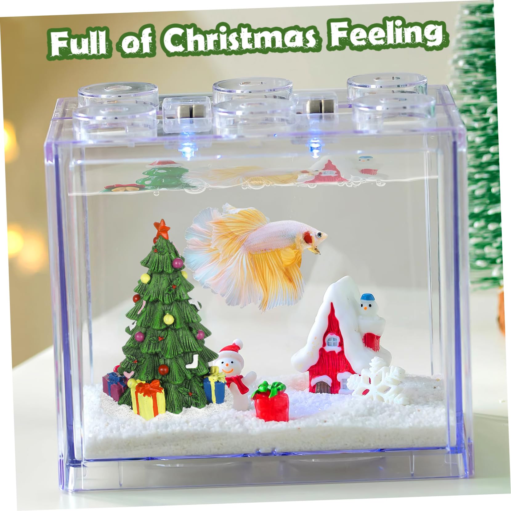 TOYANDONA Árbol Artificial Decorativo para Pecera Decoración para Acuarios Diseño Elegante