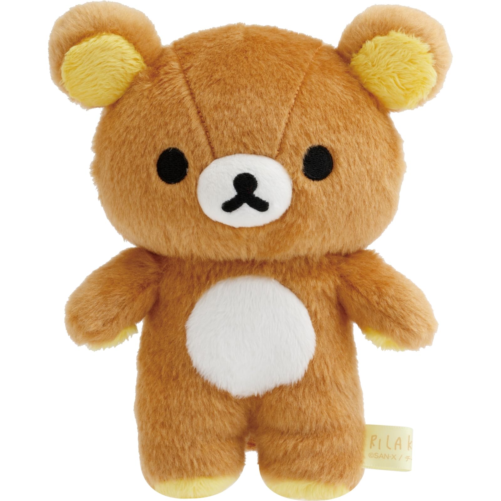 San-X Rilakkuma Small Standing Plush Toy 6.7in Polyester MV28901 Japan