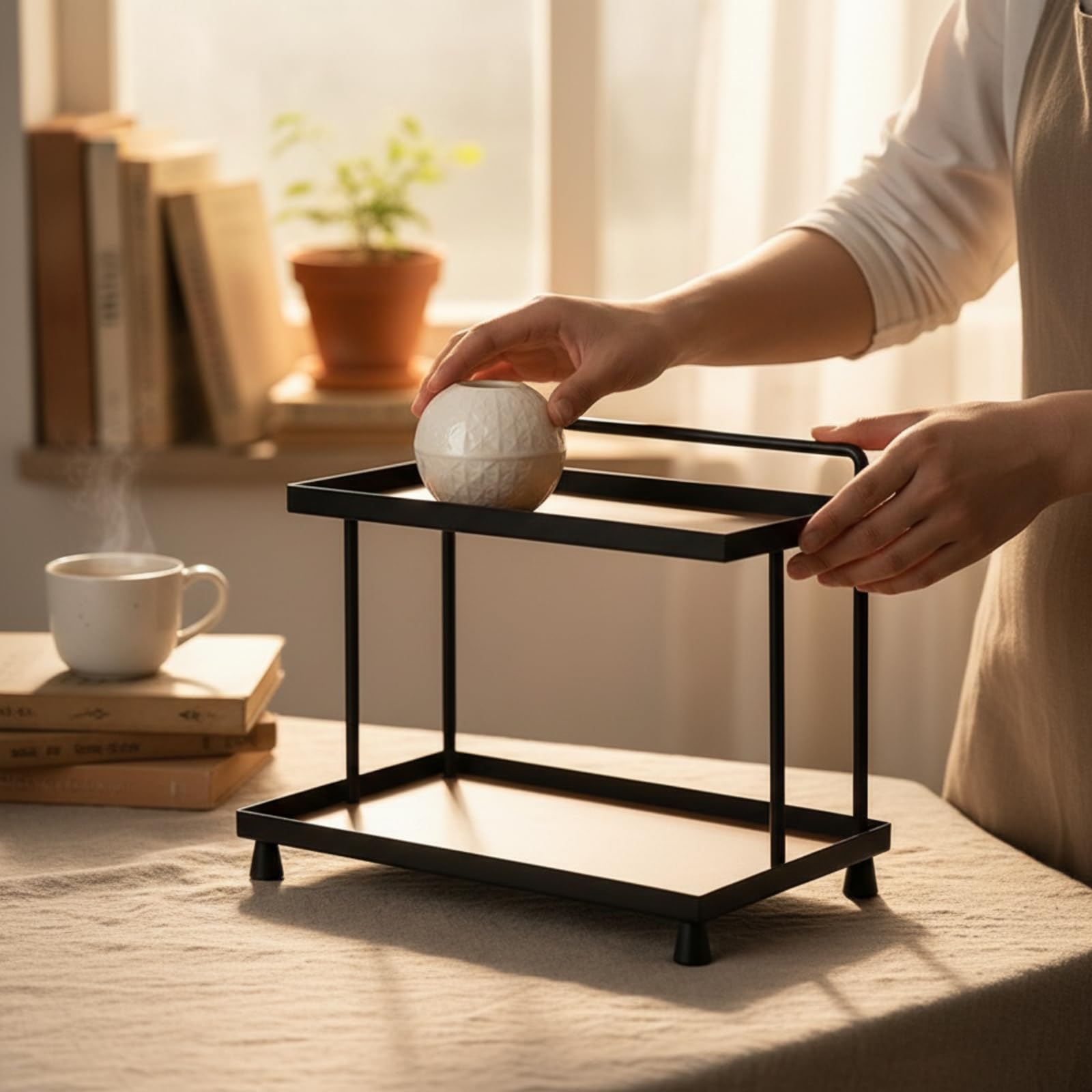 Sharplace Freistehend Kosmetik-Organizer, Grün, style to 1