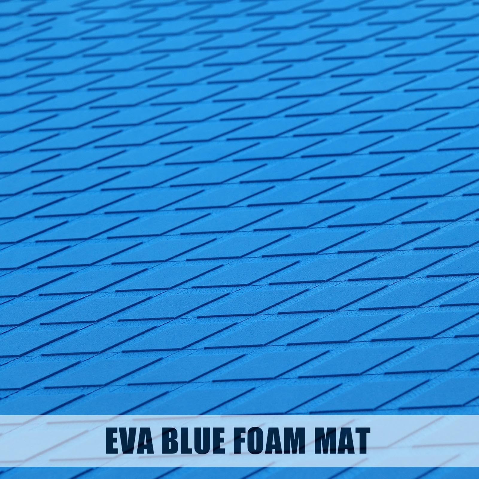 Deck Pad – Tapis de Traction pour Planche à pagaie, Tapis de Surf | Coussinet en Mousse EVA, Dos adhésif à décoller et Coller, antidérapant Durable pour Le contrôle du Stand up Paddle, de la