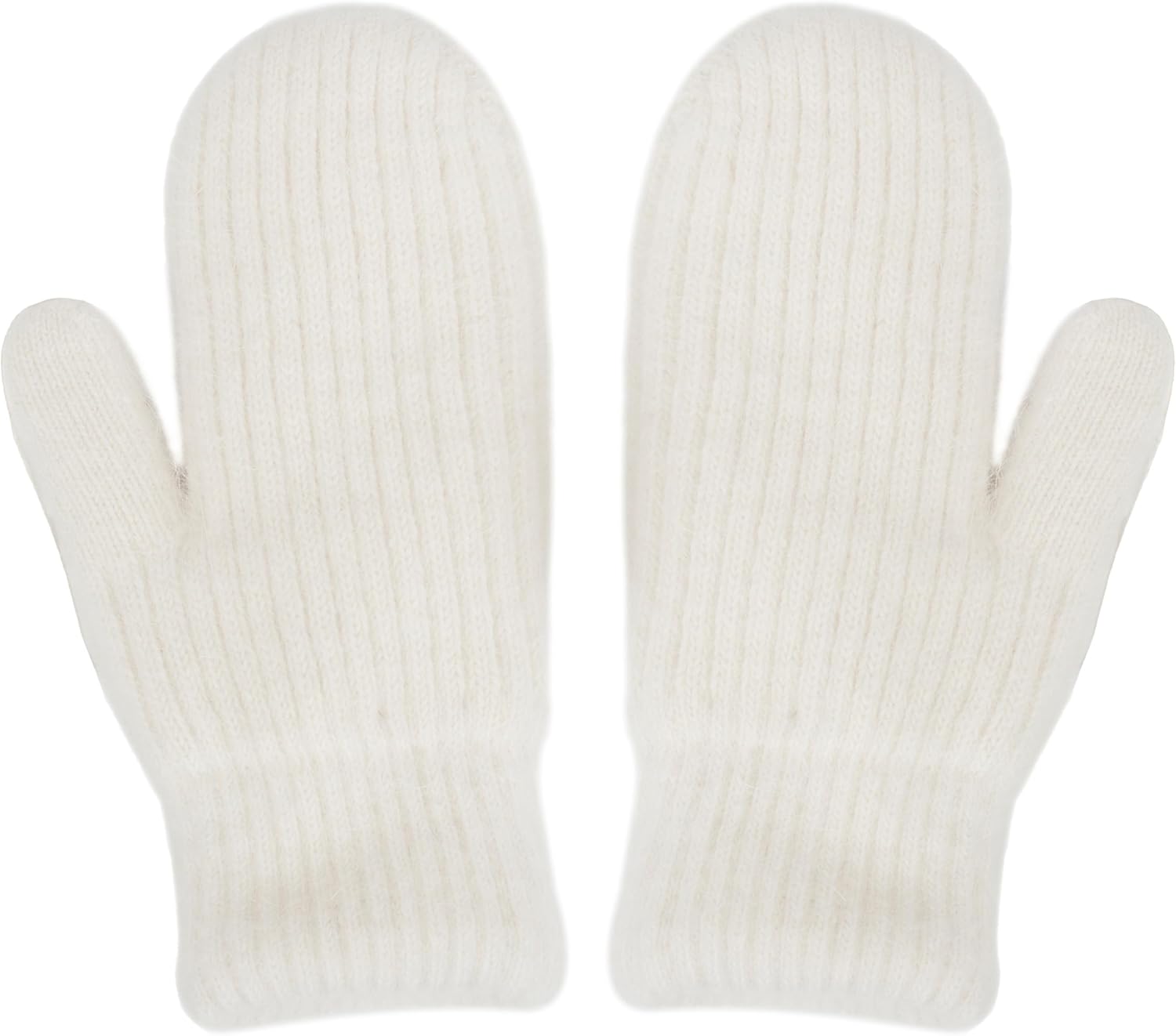 Winter Warm Mittens for Women - Knit Gloves Soft Wool Thick Fleece Lining Mittens - Image 9