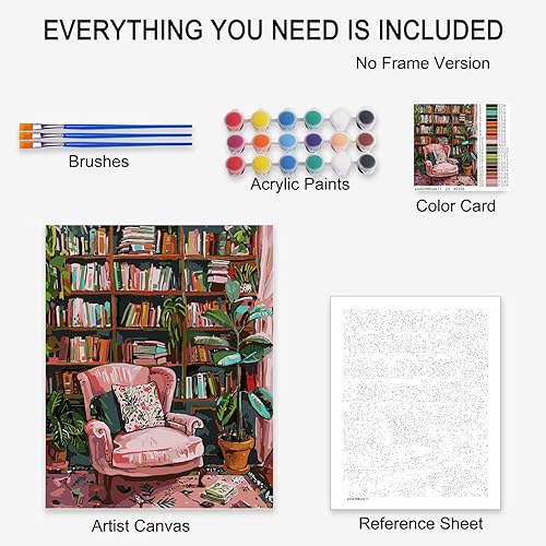 Vista 84 de Pintura artística de acuarela amarilla por número para adultos, principiantes, estudiantes, niños, regalo ideal de cumpleaños, aniversario, plantas