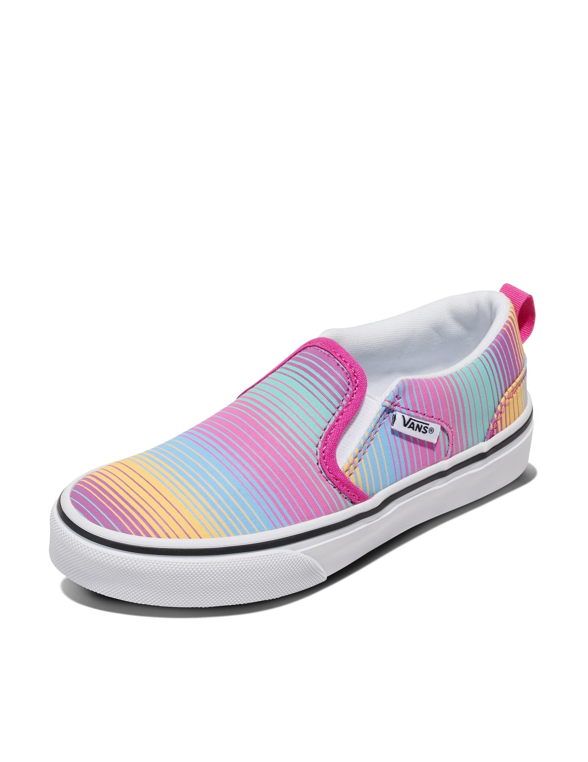 vans girls39 asher slip-on shoe