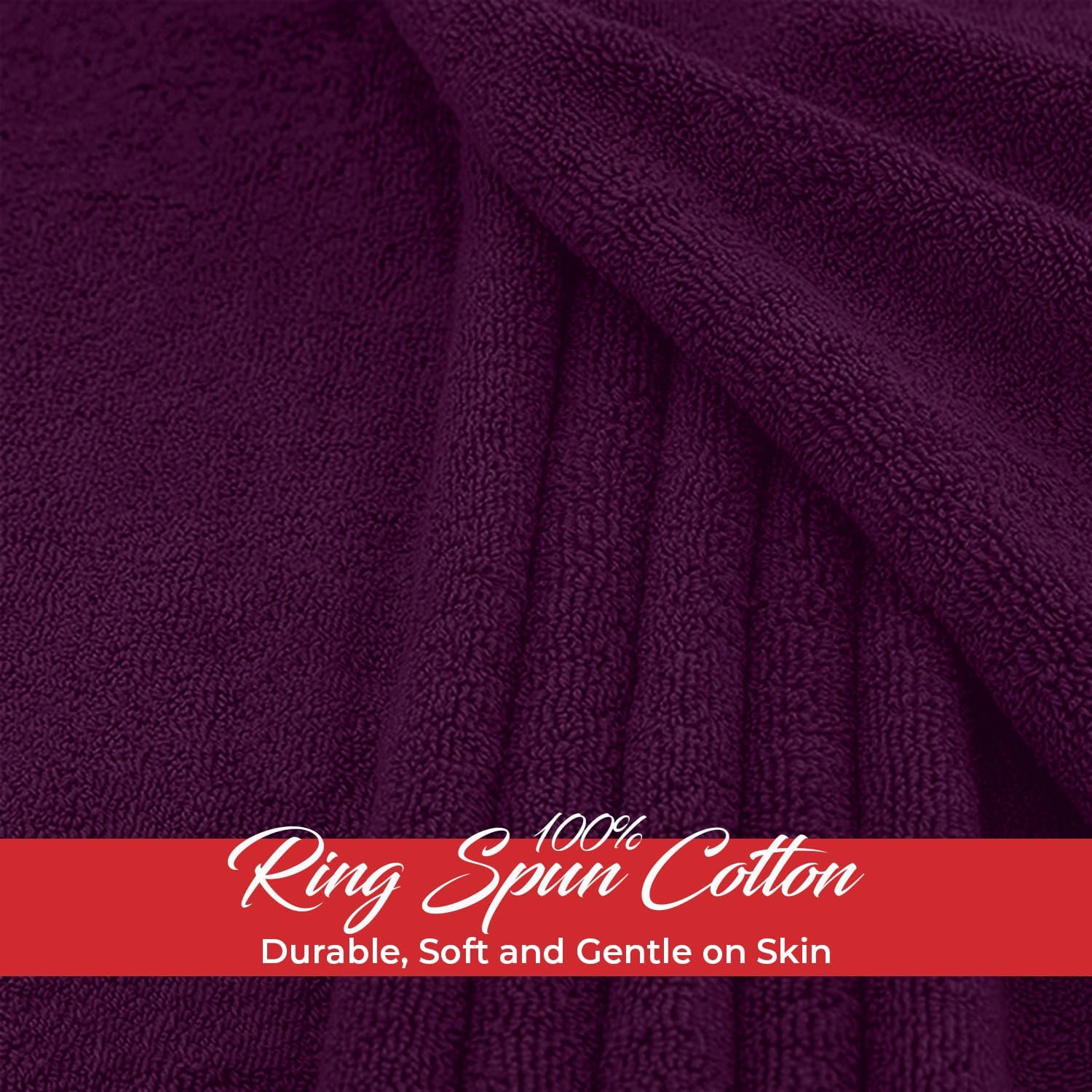 Luxury Oversized Bath Sheet Set – 4-Pack Includes 2 Bath Sheets (35x70) & 2 Extra-Large Bath Sheets (40x80) – Ultra Soft, Absorbent & Durable Cotton Towels