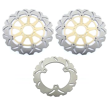 まさっきーページ Amazon | TARAZON バイク フロント リア ブレーキ ディスク