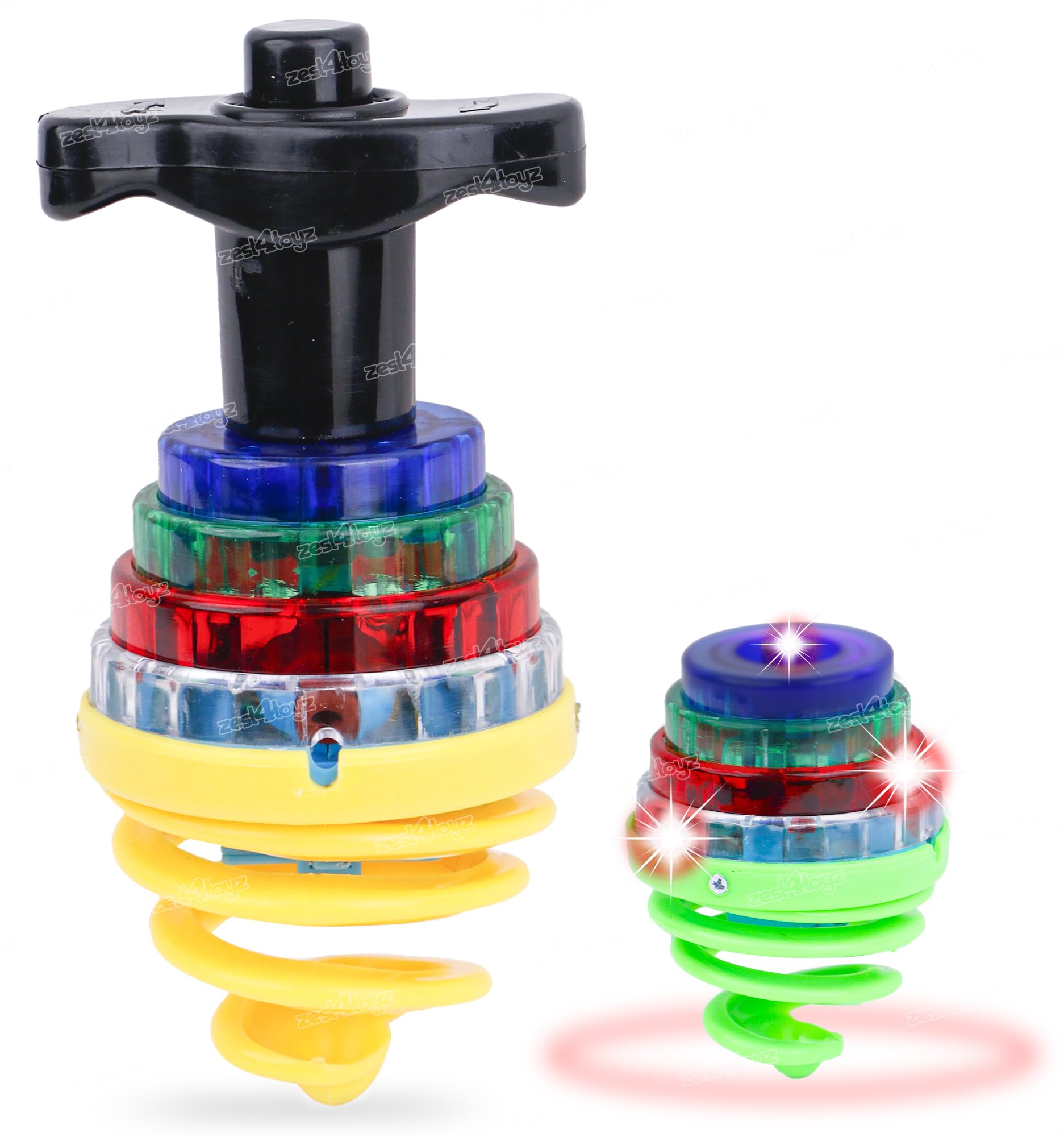 Zest 4 Toyz Spinning Top Magic Latto Toy Flashing LED Lights Music Non-Toxic Lattu Toy for Kids (Multicolor) Pack of 1 (B0CV5RC9LK) Amazon Price History, Amazon Price Tracker