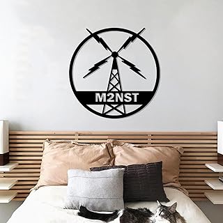 Luxury Personalized Ham Radio Sign, Custom Call Sign, Amateur Operator Gift, Unique Call Sign Diamond, Ham Radio Gifts, Amateur Radio Gifts, Call Sign for Ham Radio Lovers, Radio Station 1