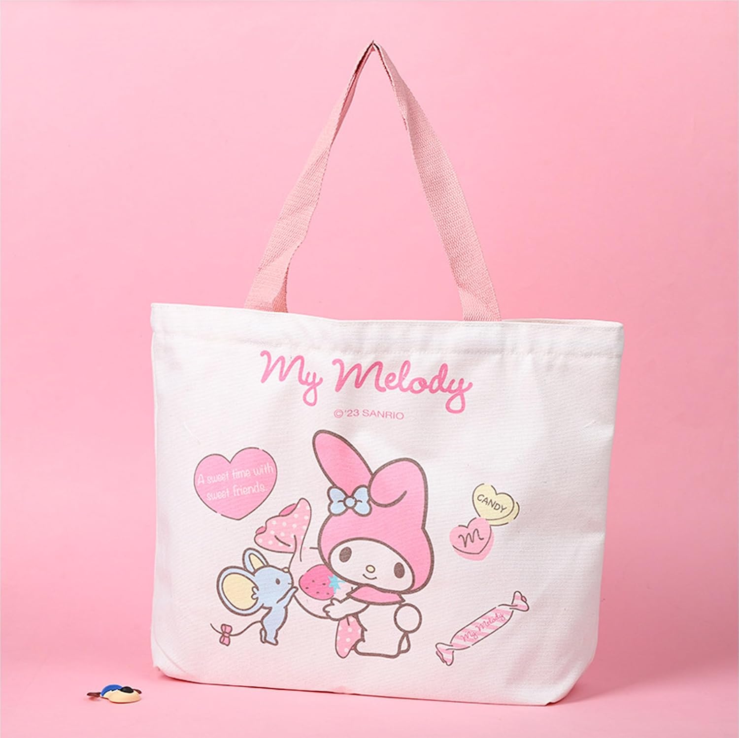 Everyday Delights Melody & Flat with Candy Tote Bag