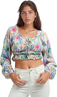 ريفين حذاء صيفي بدون اكتاف للنساء - ازرق سماوي وابيض عصري