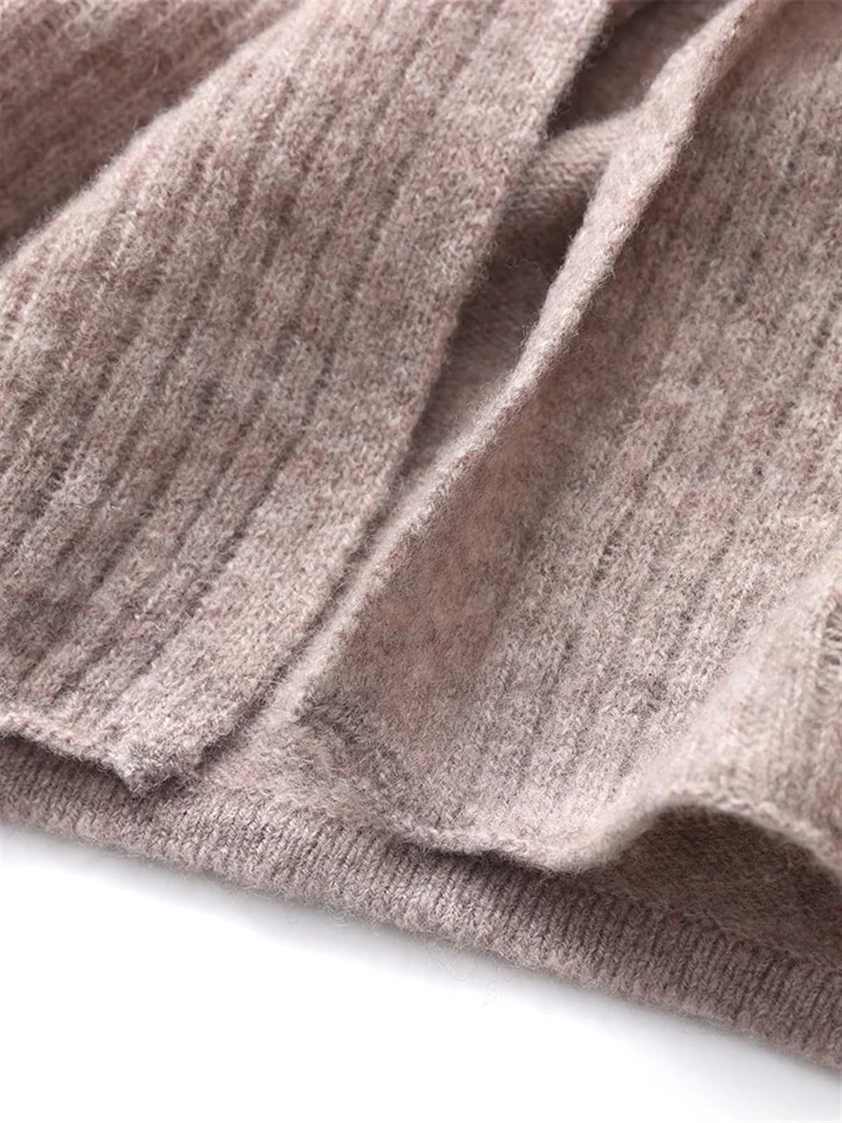 Poncho in Maglia da Donna Poncho Lavorato a Maglia, Scialle Largo, Mantello da Donna, Spesso, Casual, Morbido, fine, in Lana, Comodo, Autunno, Inverno, Cardigan