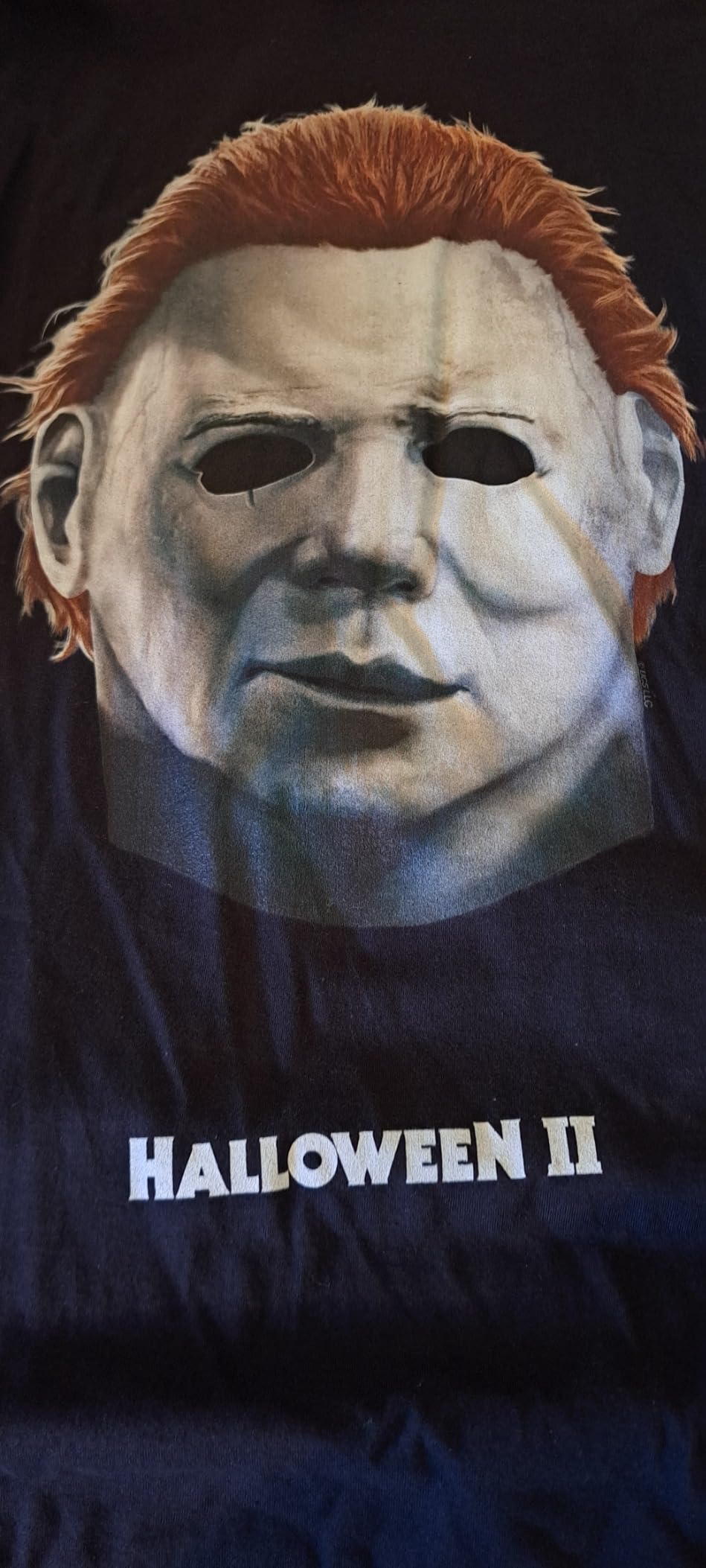 Amazon.com: Halloween II Michael Myers Big Face Costume T-Shirt ...
