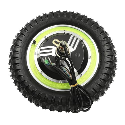 Miniatura 3 de 12 '' Bicicleta eléctrica sin escobillas Hub Motor Rueda delantera trasera Ciclo Bicicleta E-Bike Hub Kit de conversión de motor 24V 350W sin