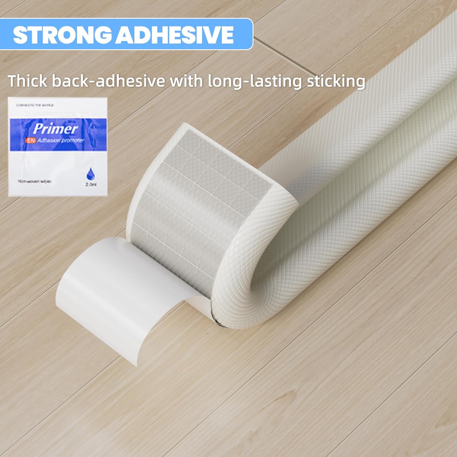 19.7ft V-Shape Thin Weather Stripping Door Frame Seal Strip,Self-Adhesive Door Small Gap Filler for Winter Insulation,Foam Weatherstripping for Door Draft Stopper Light Blocker,White