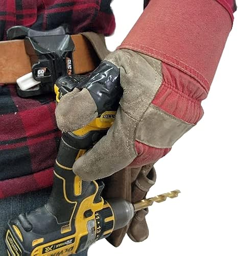 Clic 2 Go Elite Left Tool Holster Heavy Duty - Soporte para taladro - Gancho para cinturón negro