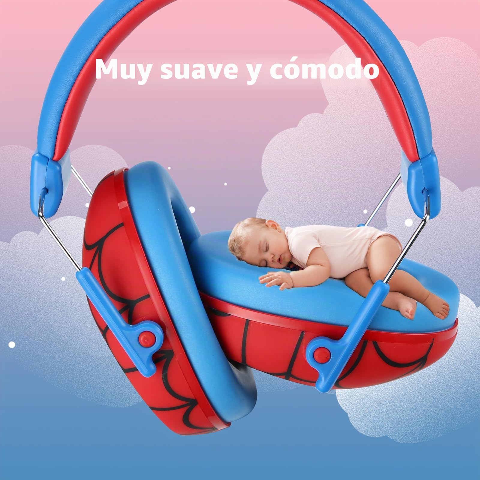 Procase Auriculares de Protección Auditiva Infantil, Orejeras Cancelación de Ruido NRR 24 dB para Niños Adolescentes juveniles para Estudiar Disparar Viajes