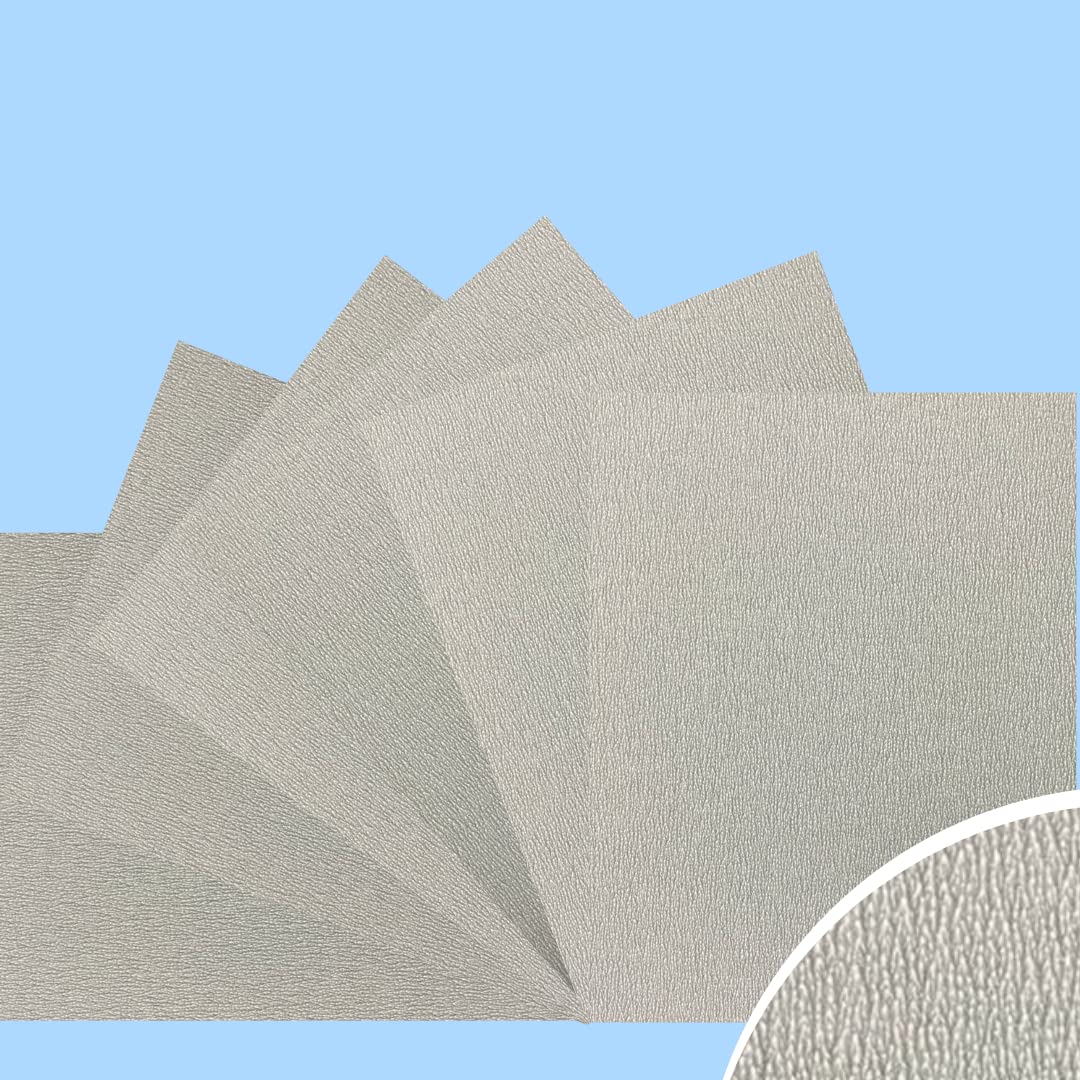 Color Zebra Grit 150/220 / 320 White Non Loading Sanding Paper With Minimal Clogging (Pack Of 6 Sheet). Strong Flexible Paper Backing use on Paint Sealer and Primer-image-48