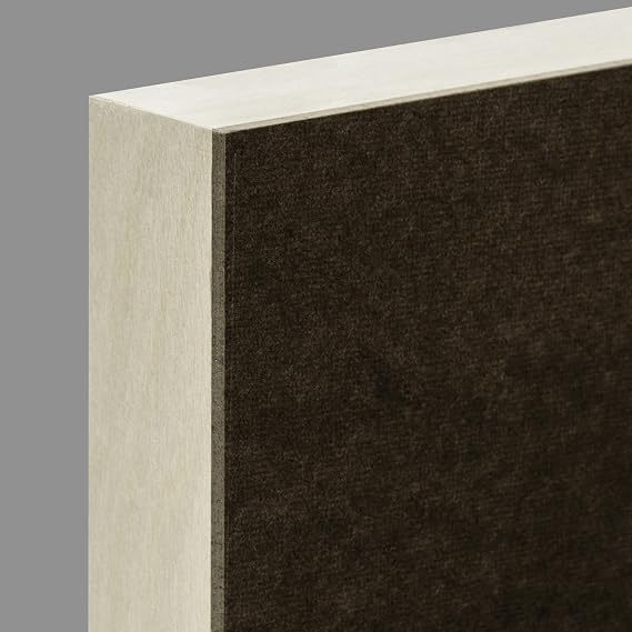 Ampersand Art Supply Hardboard Wood Painting Panel: Museum Series Hardbord, 6 x 6, 1-1/2 Inch Cradled Profile