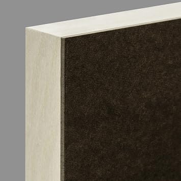 Ampersand Art Supply Hardboard Wood Painting Panel: Museum Series Hardbord, 6 x 6, 1-1/2 Inch Cradled Profile