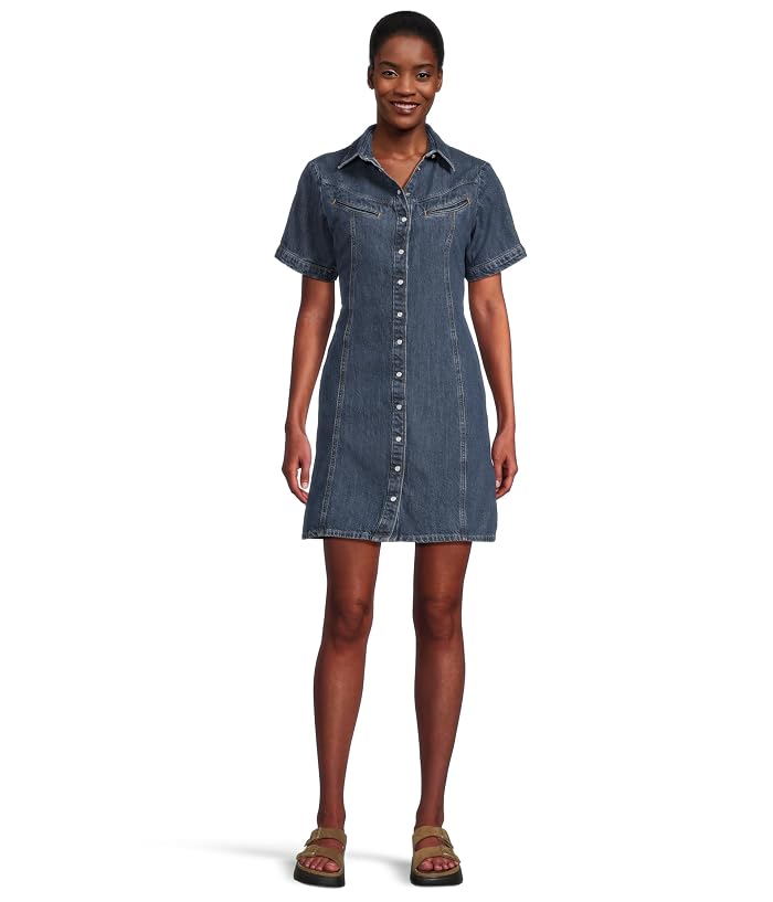 Western Levi Denim Dress Rinoa Denim Dress Blue Levi's GB Western Levi Denim Dress Rinoa Denim Dress Blue Levi's GB