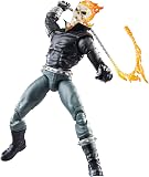 Marvel Legends Series, Figurine Ghost Rider avec Moto, Weiß - 6