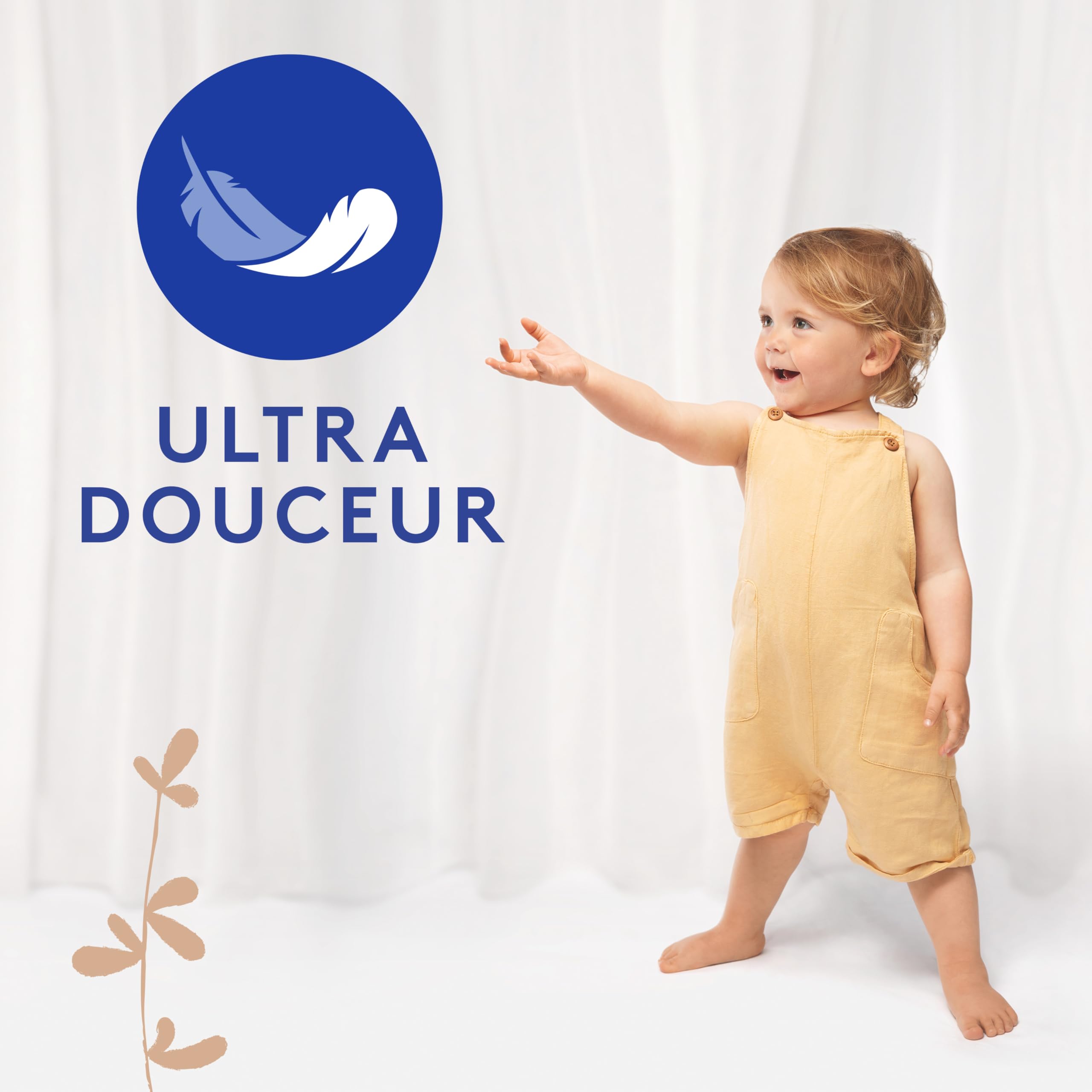 Lotus Baby Douceur & Confort - Culottes Taille 6 (16-26 kg) Pack 1 mois - 112 culottes