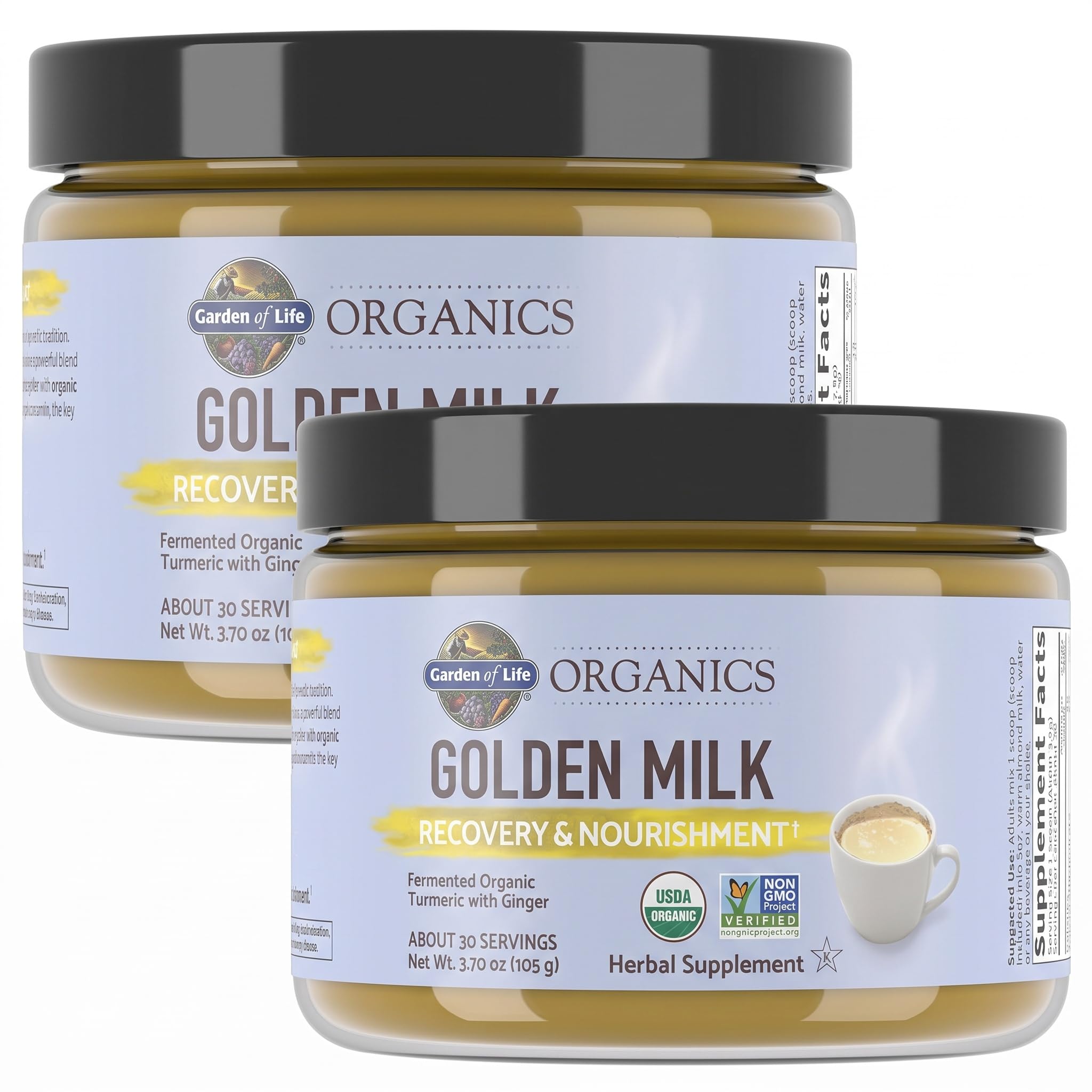 Garden of Life Organics Golden Milk Powder, Gluten-Free, Vegan, 30 Servings — Amazon image 9